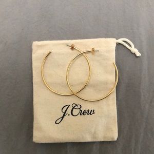 J. Crew Hoop Earrings